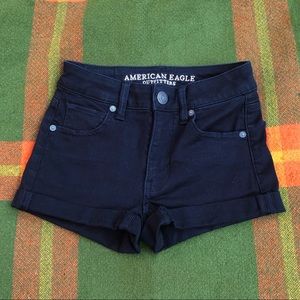 American Eagle Black Shorts